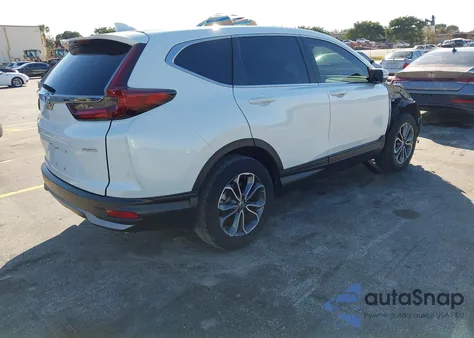 2022 Honda Cr-V Awd Ex-L z USA, uszkodzony, nr VIN 7FARW2H89NE055555
